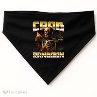 Funny Crab Rangoon Bootleg Rap Aesthetic Goons Meme Skeleton USA-Made Doggie Bandana thumb 0