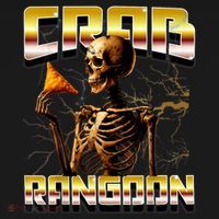 Funny Crab Rangoon Bootleg Rap Aesthetic Goons Meme Skeleton Pajama Set thumb 2