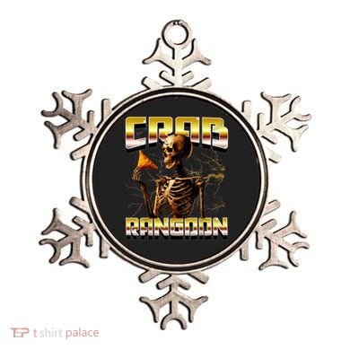 Funny Crab Rangoon Bootleg Rap Aesthetic Goons Meme Skeleton Ornament