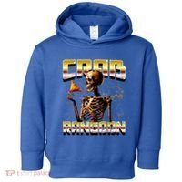 Funny Crab Rangoon Bootleg Rap Aesthetic Goons Meme Skeleton Toddler Hoodie thumb 0