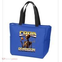 Funny Crab Rangoon Bootleg Rap Aesthetic Goons Meme Skeleton Tote Bag thumb 3