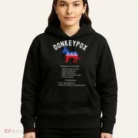 Funny Conservative Republican Anti Biden Donkeypox Hoodie thumb 5