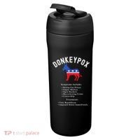 Funny Conservative Republican Anti Biden Donkeypox 24oz Duet Stainless Steel Tumbler thumb 3