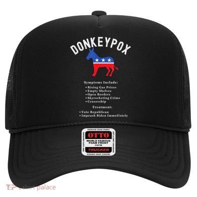 Funny Conservative Republican Anti Biden Donkeypox Hat