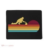 Funny Curling Retro Curler Ice Winter Sport Curlers Curling Gift Mousepad thumb 0