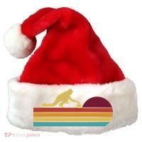 Funny Curling Retro Curler Ice Winter Sport Curlers Curling Gift Santa Hat thumb 0