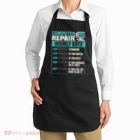 Funny Computer Repair Hourly Rate Apron thumb 2