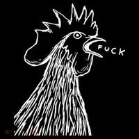 Funny Chicken Rooster Saying Fuck Mousepad thumb 1