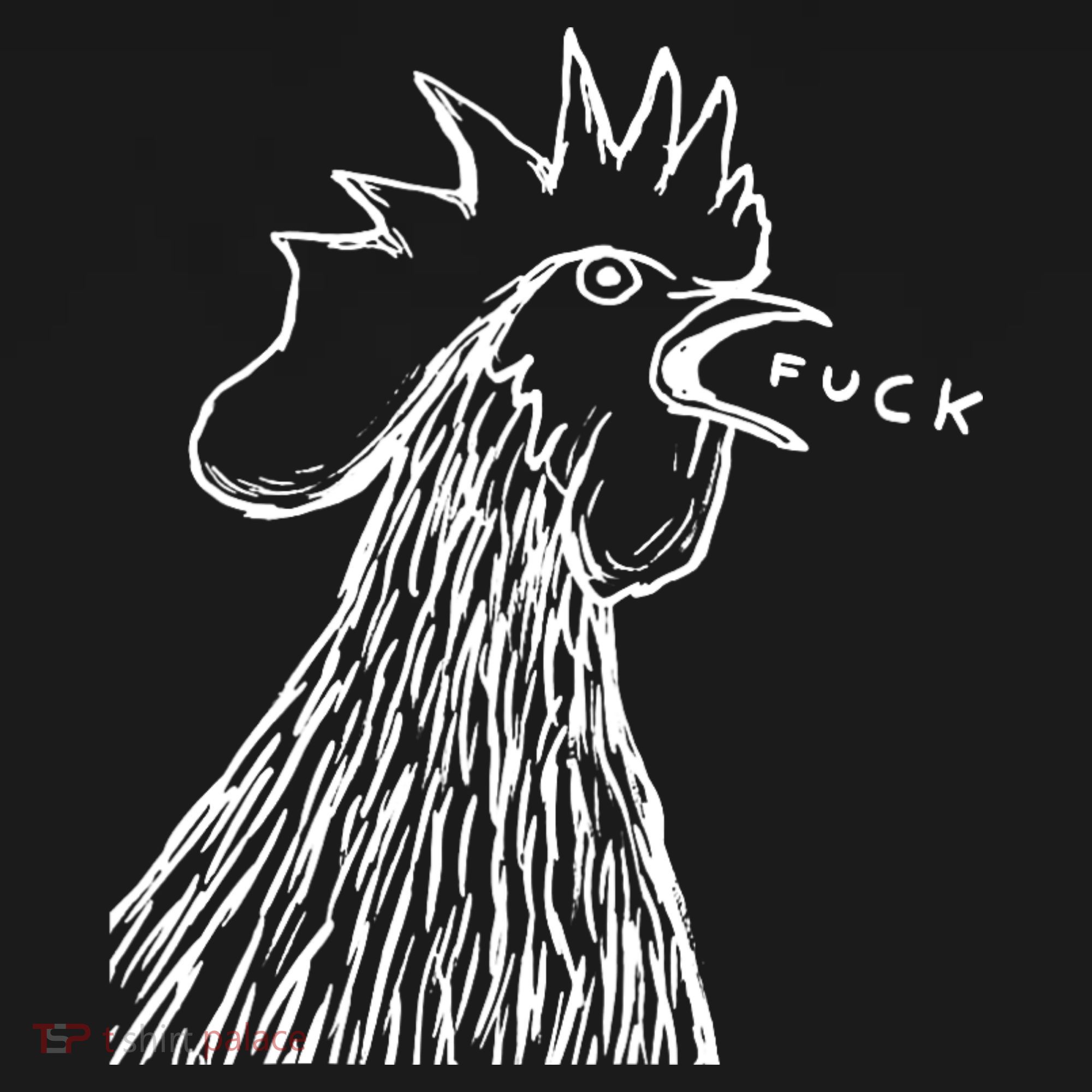 Funny Chicken Rooster Saying Fuck Baby Bodysuit