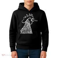 Funny Chicken Rooster Saying Fuck Kids Hoodie thumb 4
