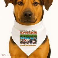Funny Cute RPG Cats Choose Your Advenpurr USA-Made Doggie Bandana thumb 1