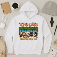Funny Cute RPG Cats Choose Your Advenpurr Hoodie thumb 3