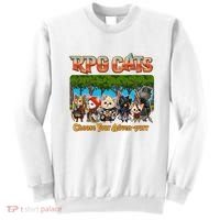 Funny Cute RPG Cats Choose Your Advenpurr Sweatshirt thumb 0