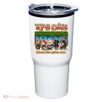Funny Cute RPG Cats Choose Your Advenpurr Tumbler thumb 0