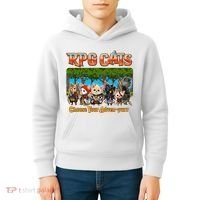 Funny Cute RPG Cats Choose Your Advenpurr Kids Hoodie thumb 4