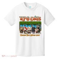 Funny Cute RPG Cats Choose Your Advenpurr Kids T-Shirt thumb 0