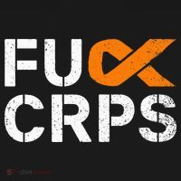Fuck CRPS RSD Awareness Orange Ribbon Warrior Support Sweatshirt thumb 3