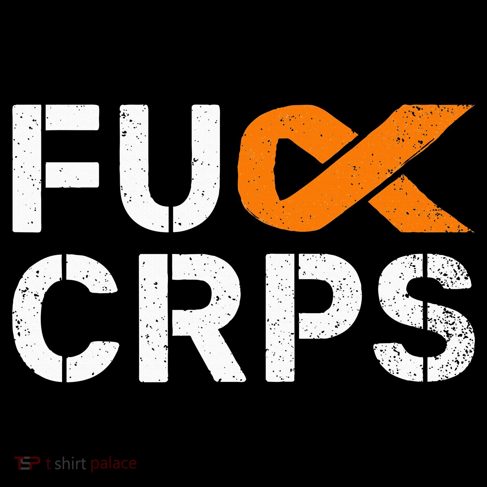 Fuck CRPS RSD Awareness Orange Ribbon Warrior Support Women's Hoodie