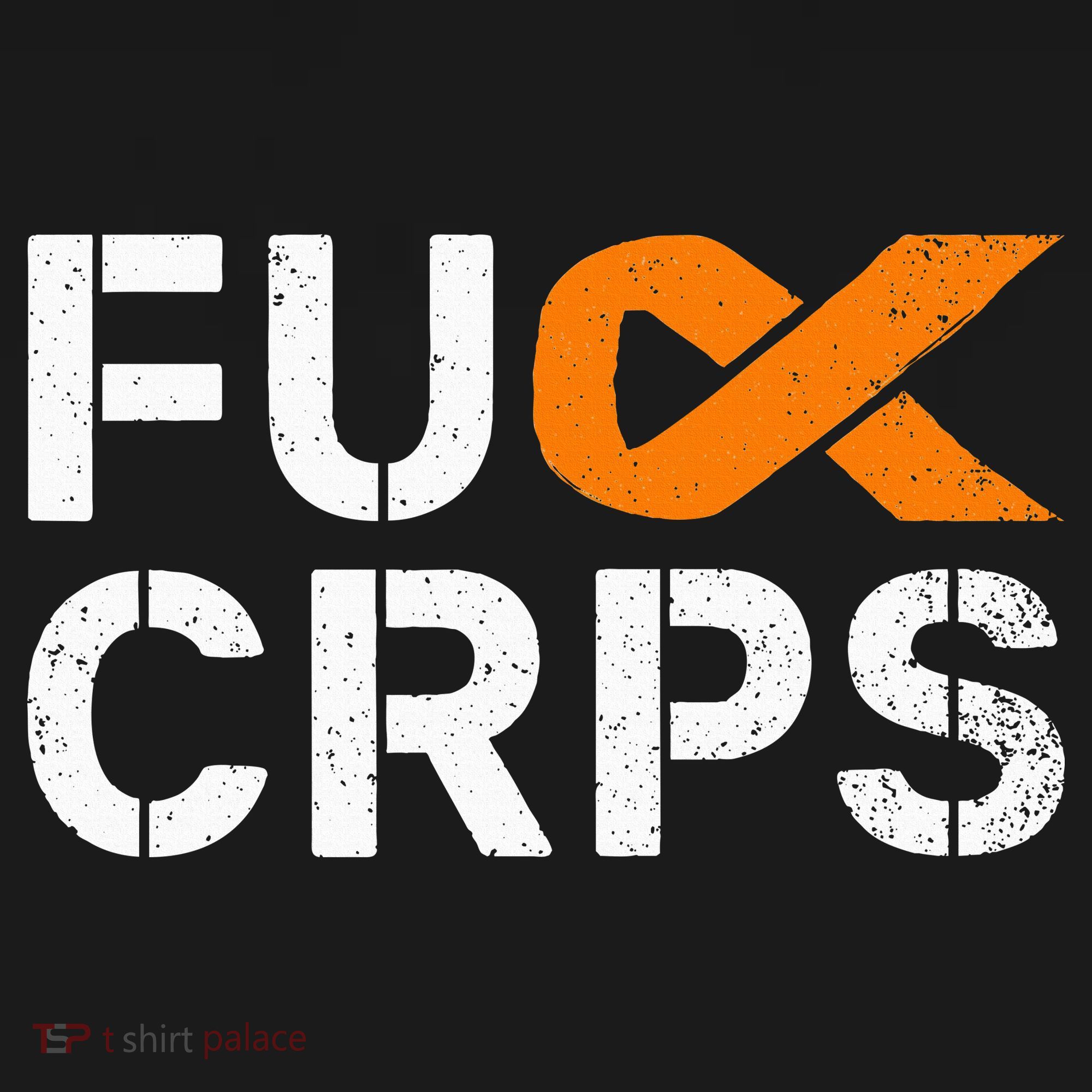 Fuck CRPS RSD Awareness Orange Ribbon Warrior Support Mousepad