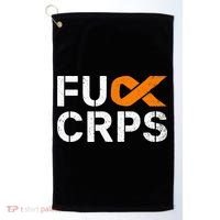 Fuck CRPS RSD Awareness Orange Ribbon Warrior Support Golf Towel thumb 0