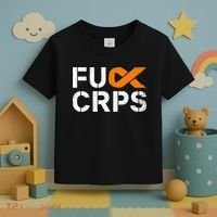 Fuck CRPS RSD Awareness Orange Ribbon Warrior Support Toddler T-Shirt thumb 3