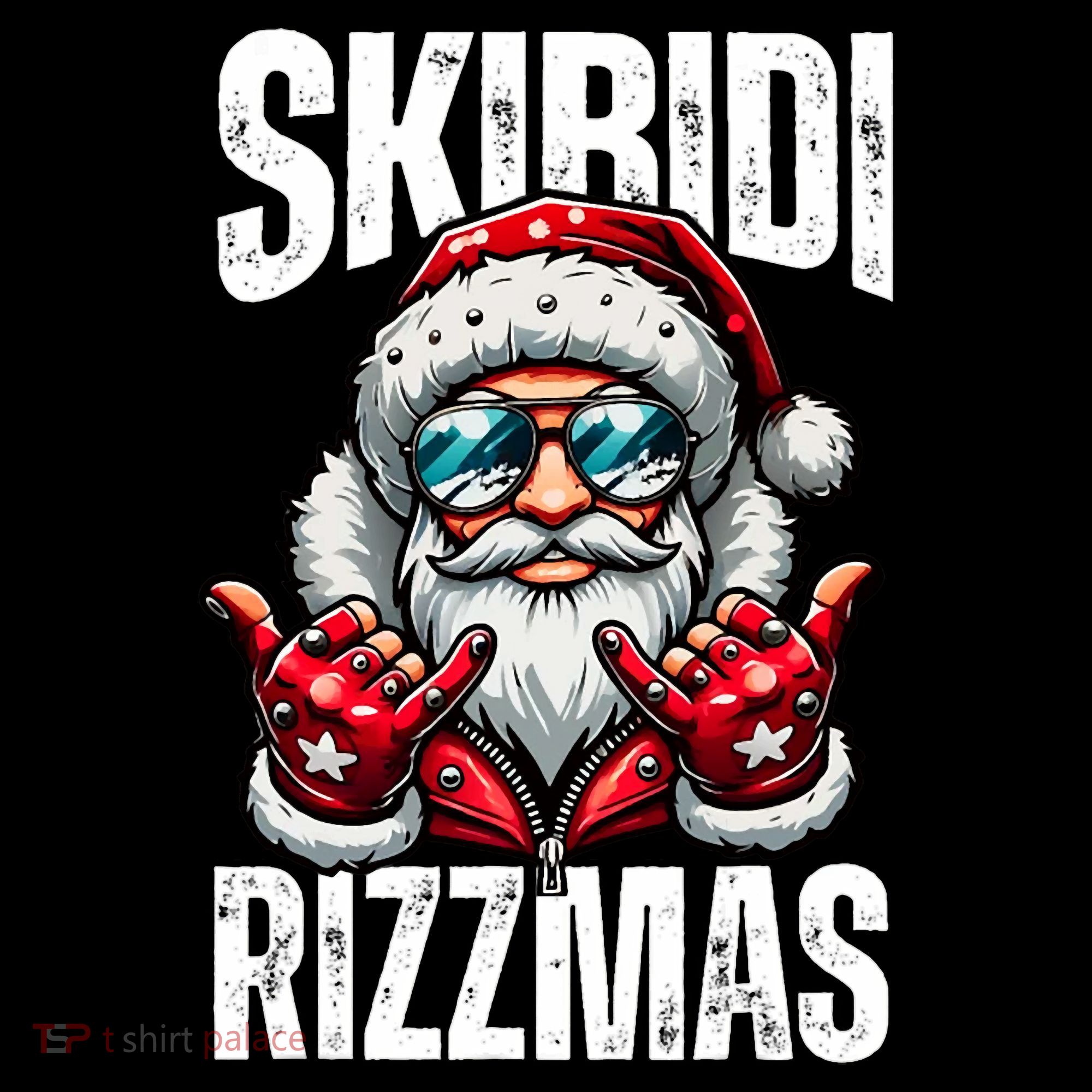 Funny Christmas Rizz Santa Ski Bi Di Rizzmas Coffee Mug