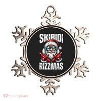Funny Christmas Rizz Santa Ski Bi Di Rizzmas Ornament thumb 0