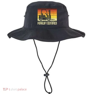 Forklift Certified Retro Forklift Operator Forklift Driver Bucket Hat
