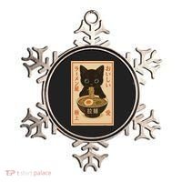 Funny Cat Ramen Graphic Japanese Kawaii Anime Cat Ornament thumb 0