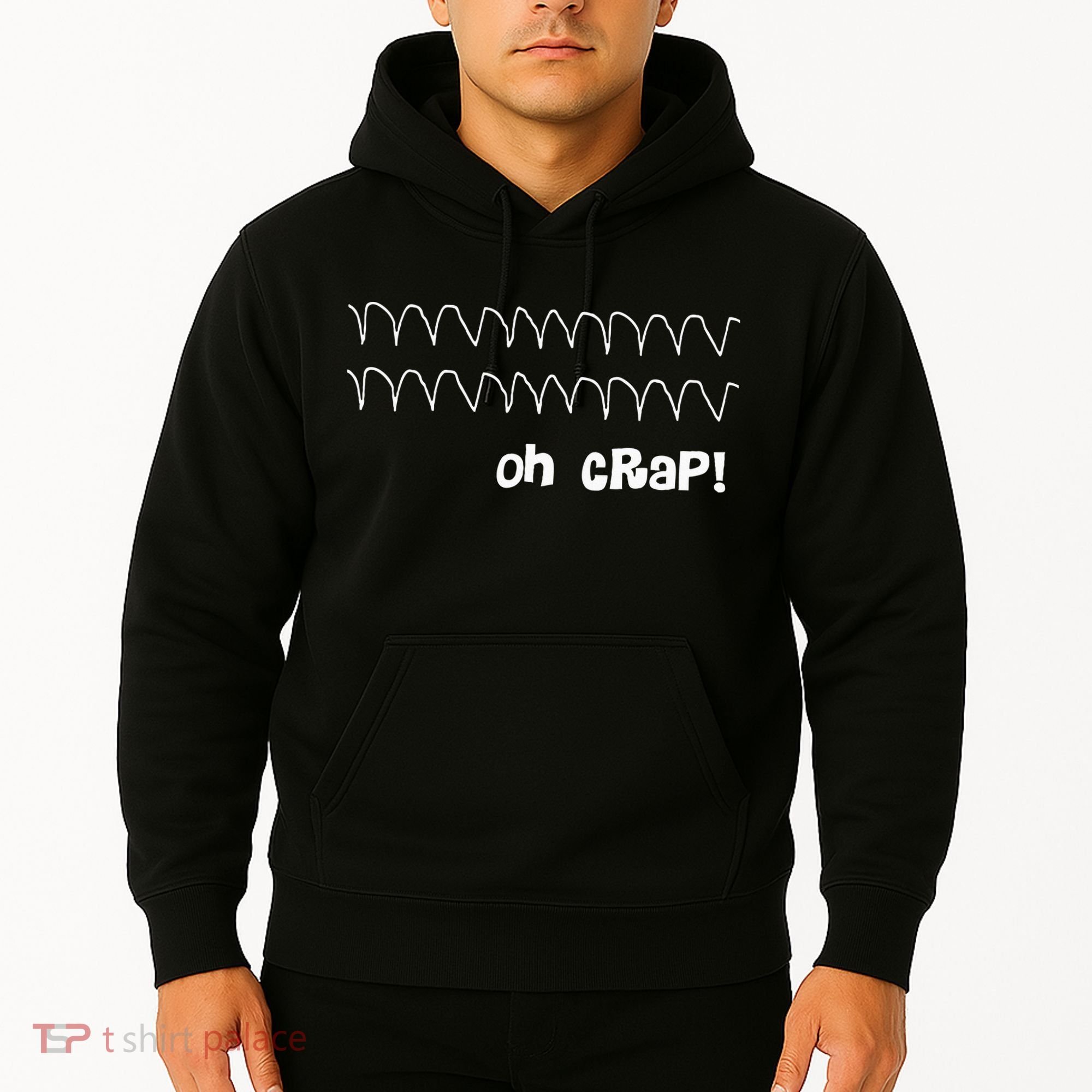 Funny Cardiac Rhythm Oh Crap Nurse Hoodie