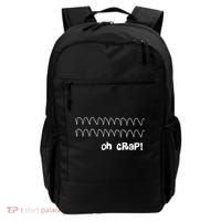 Funny Cardiac Rhythm Oh Crap Nurse Backpack thumb 0