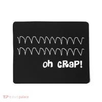 Funny Cardiac Rhythm Oh Crap Nurse Mousepad thumb 0