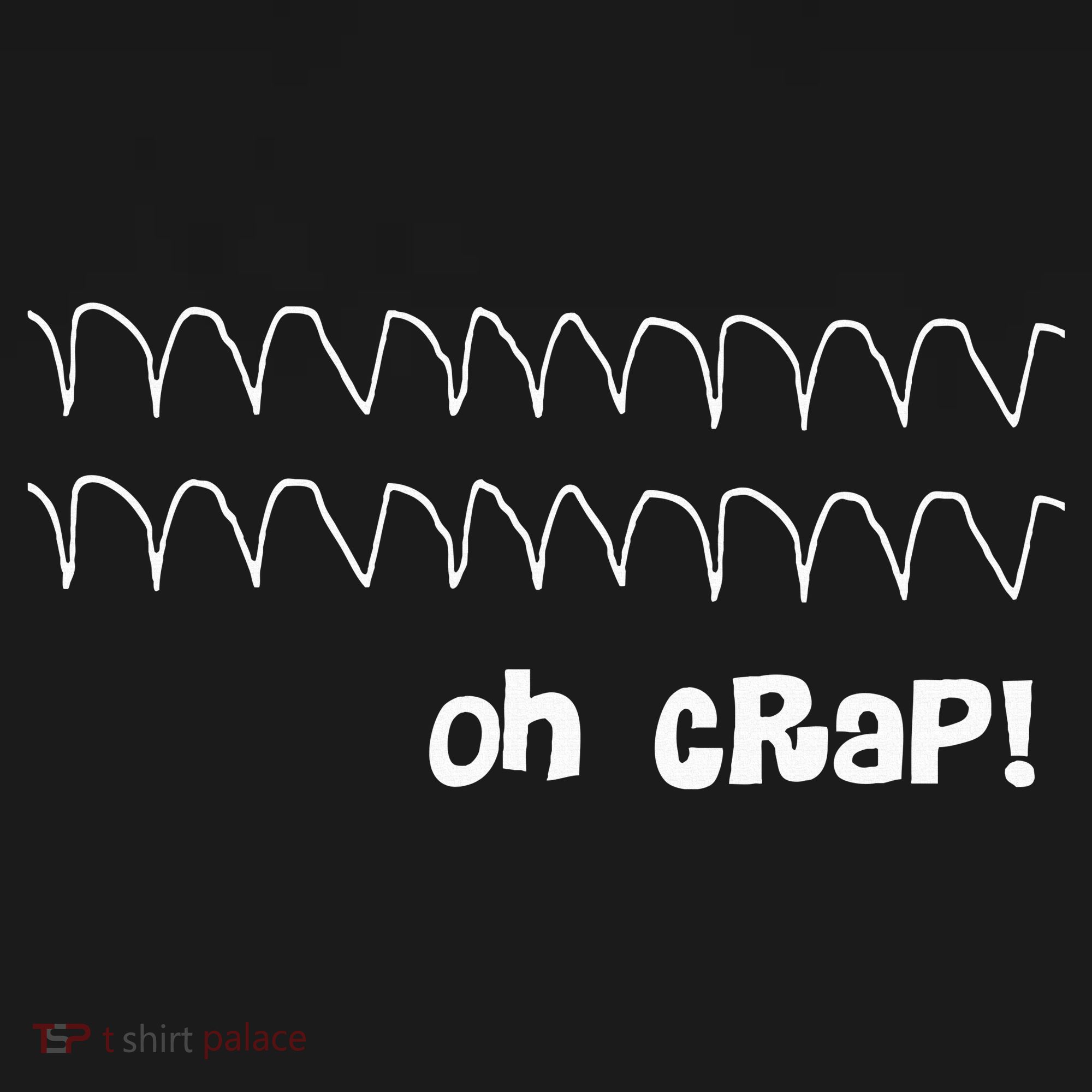 Funny Cardiac Rhythm Oh Crap Nurse Mousepad