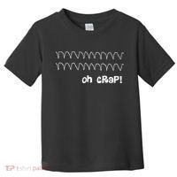 Funny Cardiac Rhythm Oh Crap Nurse Toddler T-Shirt thumb 0