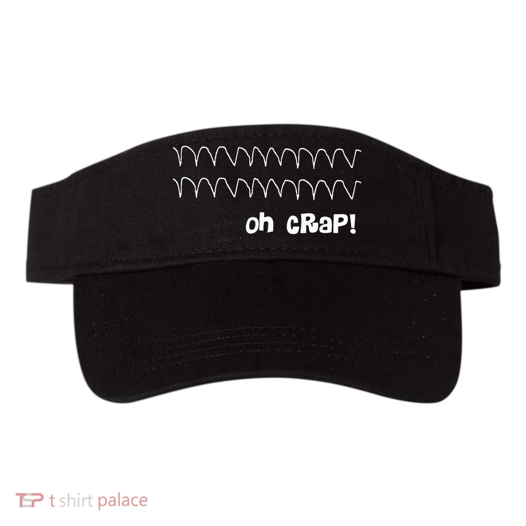 Funny Cardiac Rhythm Oh Crap Nurse Visor