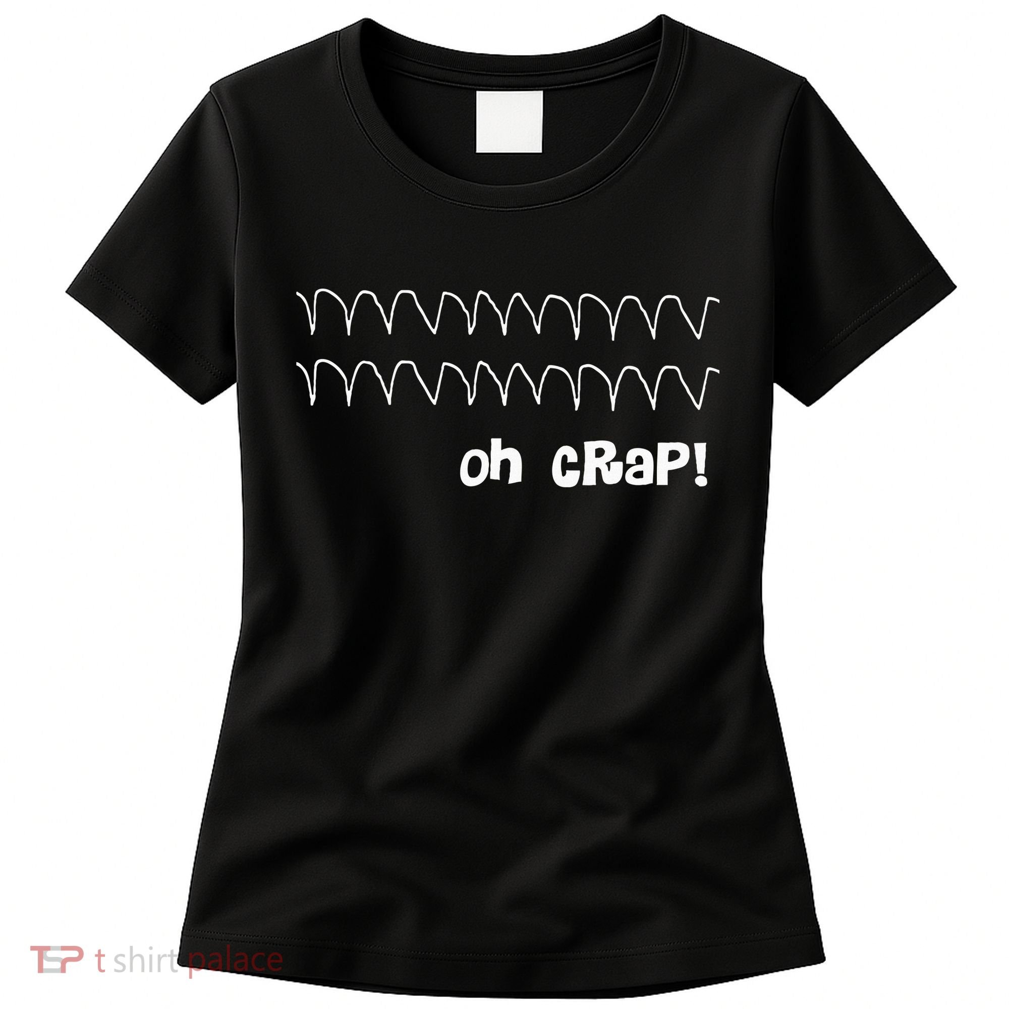 Funny Cardiac Rhythm Oh Crap Nurse Women's T-Shirt