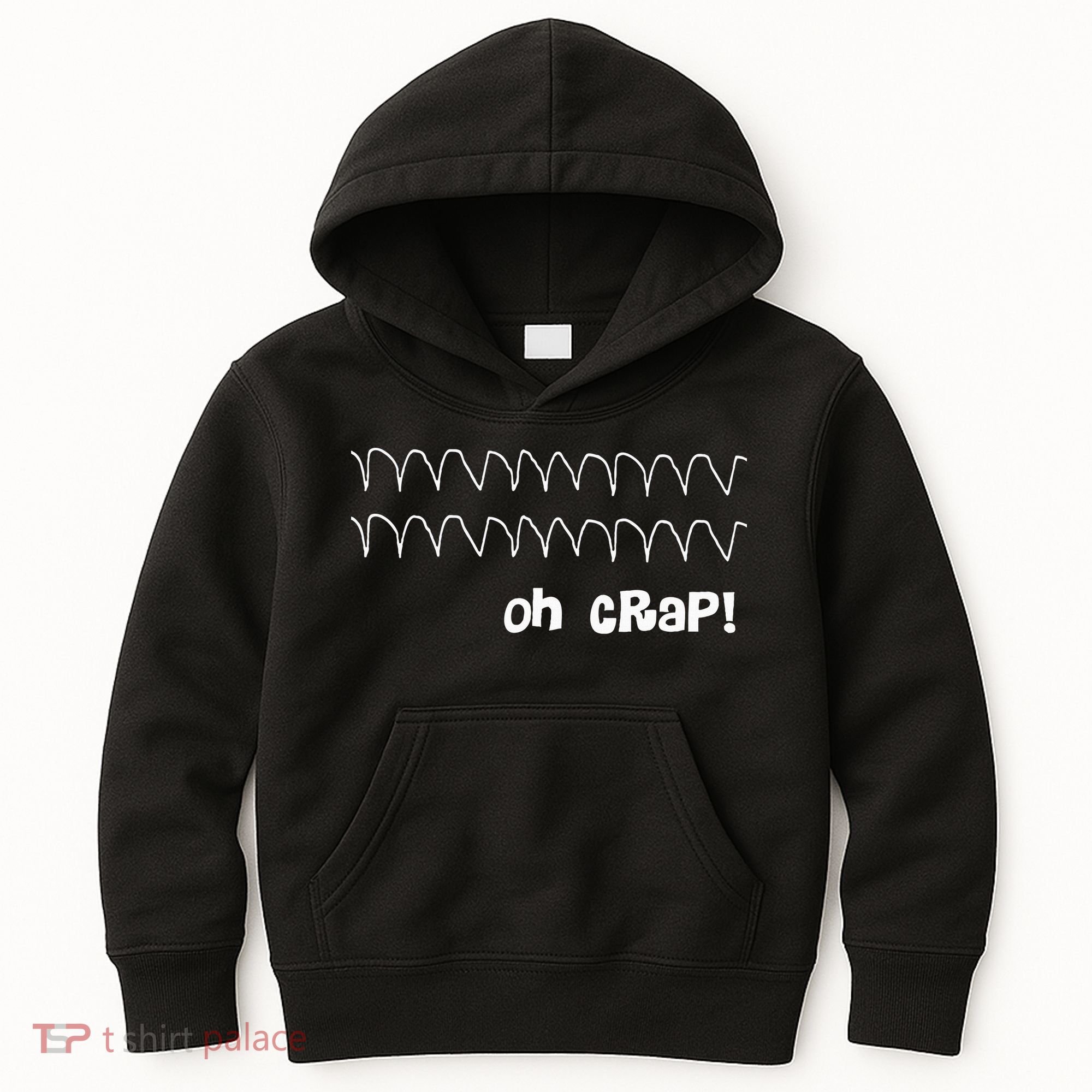 Funny Cardiac Rhythm Oh Crap Nurse Kids Hoodie
