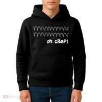 Funny Cardiac Rhythm Oh Crap Nurse Kids Hoodie thumb 4