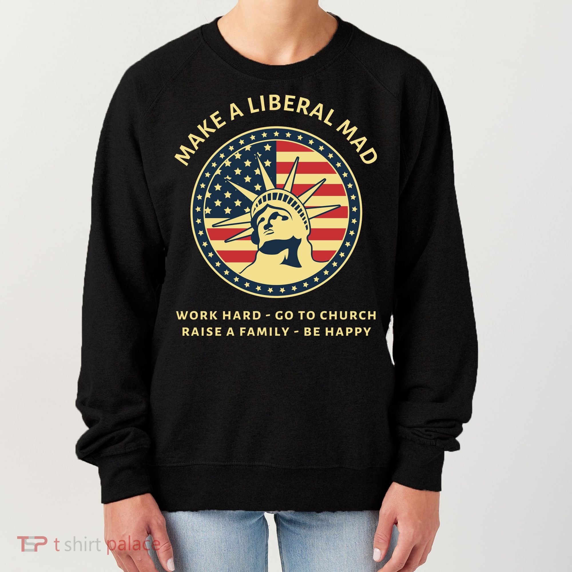 Funny Conservative Republican MAGA Gift Women's Sweatshirt