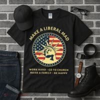 Funny Conservative Republican MAGA Gift Tall T-Shirt thumb 3