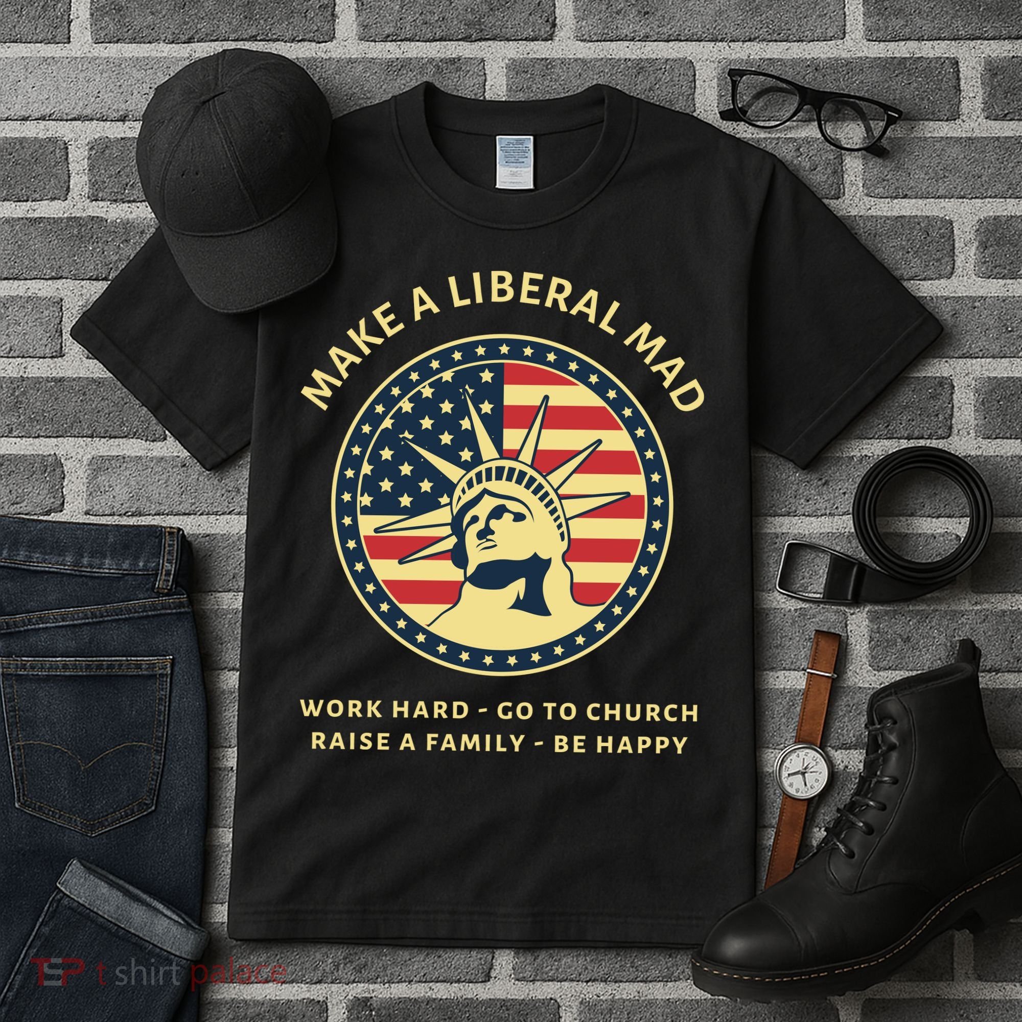 Funny Conservative Republican MAGA Gift Tall T-Shirt