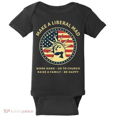 Funny Conservative Republican MAGA Gift Baby Bodysuit