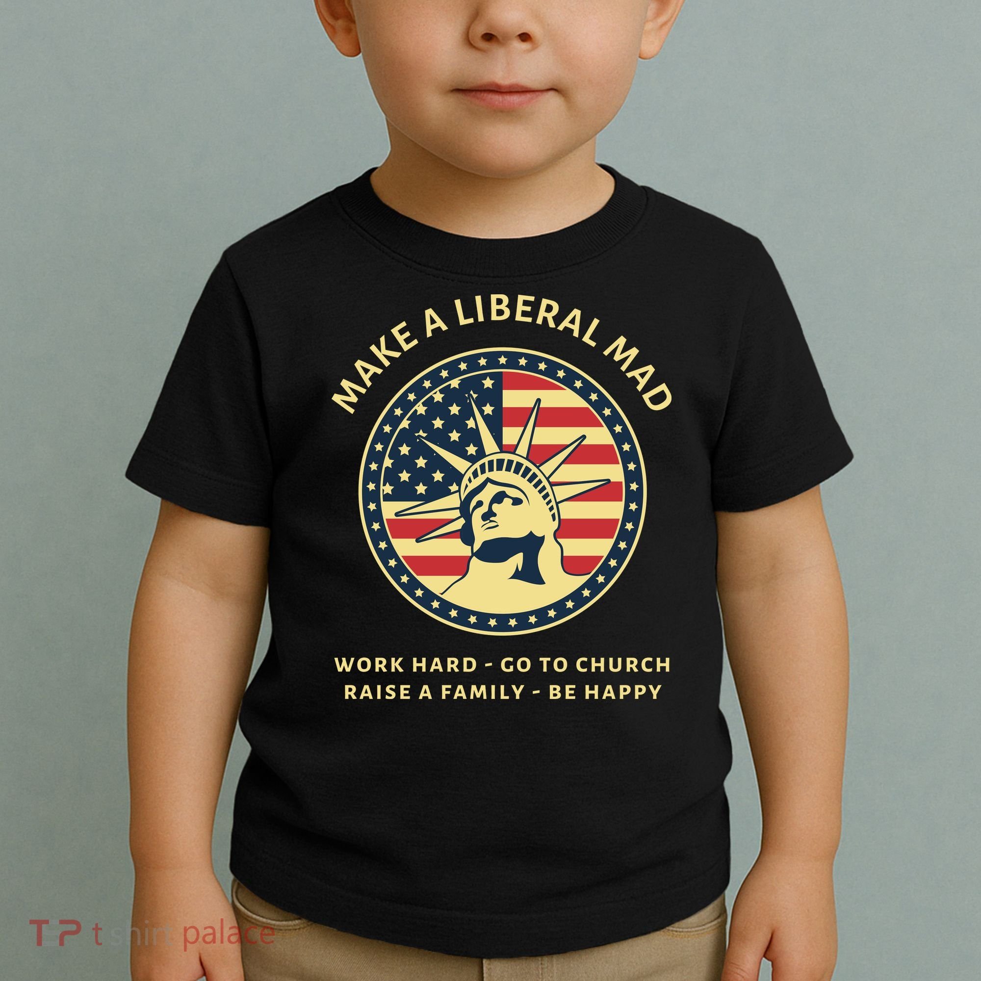 Funny Conservative Republican MAGA Gift Toddler T-Shirt