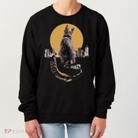 Funny City Road Highway Cat Women's Sweatshirt thumb 0