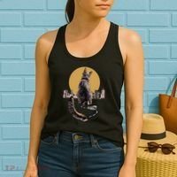 Funny City Road Highway Cat Women's Tank Top thumb 2