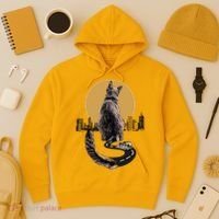 Funny City Road Highway Cat Hoodie thumb 3