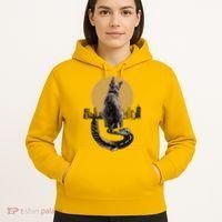 Funny City Road Highway Cat Hoodie thumb 5