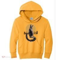 Funny City Road Highway Cat Kids Hoodie thumb 0