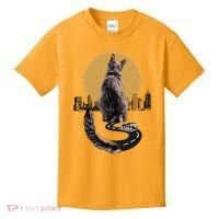 Funny City Road Highway Cat Kids T-Shirt thumb 0