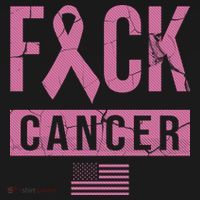 F*ck Cancer Ribbon American Flag Tribute Visor thumb 3